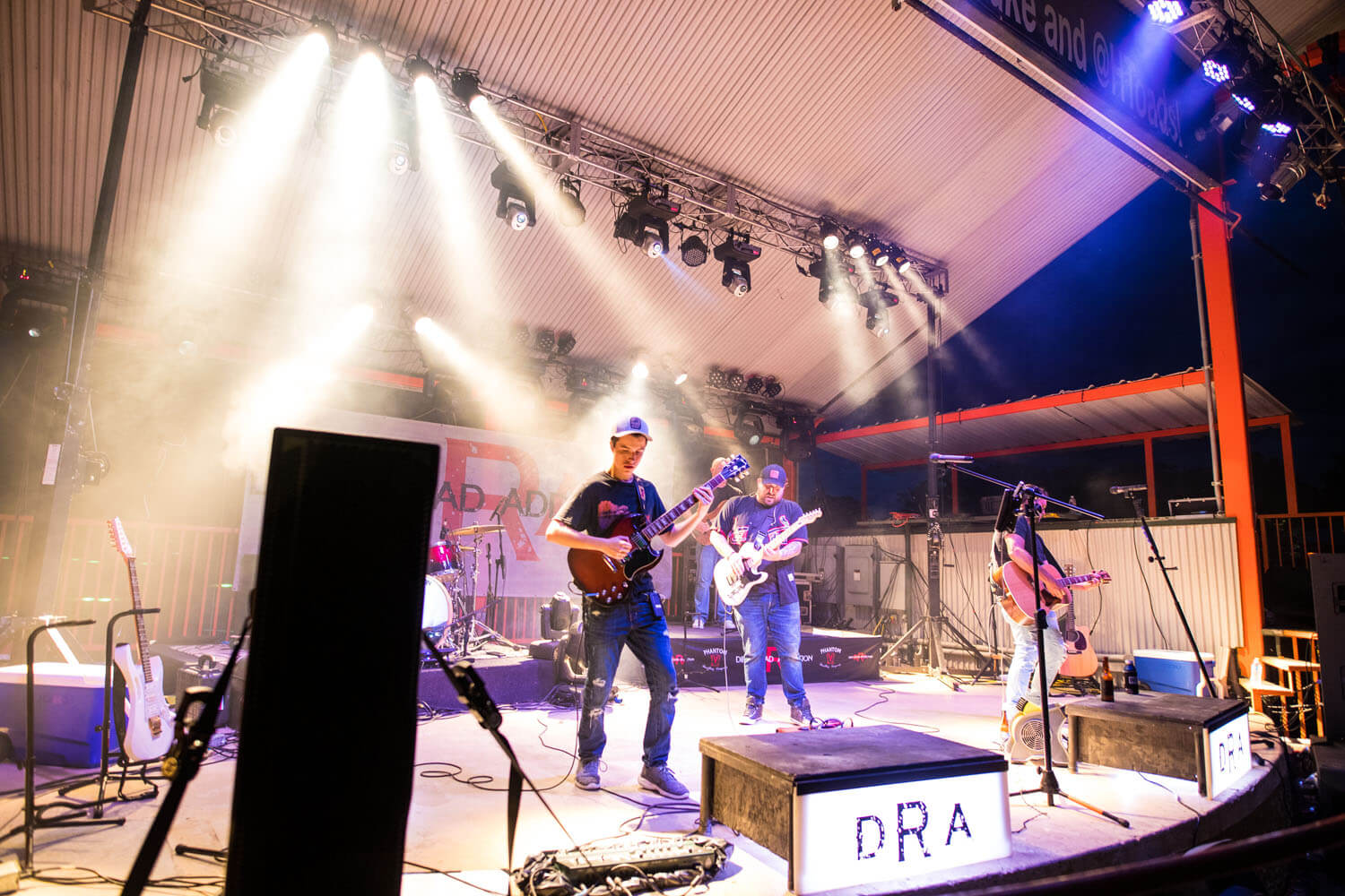 DRA Band performing